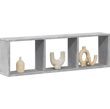 vidaXL Nástěnná skříňka 100x16x30 cm betonově šedá kompozitní dřevo