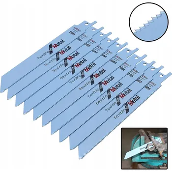 Pilový plátek PILOVÝ LIST PILOVÉ LISTY DO ŠAVLOVÉ PILY NA KOV A DŘEVO 20 KUSŮ