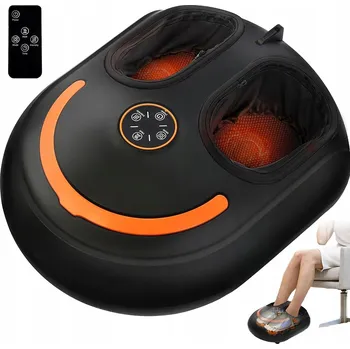 Masážní přístroj MASÁŽNÍ PŘÍSTROJ NA NOHY, OSTRUHA, ZÁNĚT, BOLEST, OTOK, MRAVENČENÍ S DÁLKOVÝM OVLÁDÁNÍM TOPENÍ