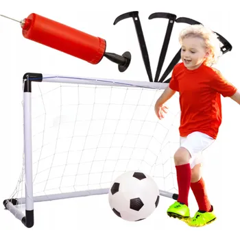 Fotbalová branka Přenosná fotbalová branka pro děti, sada na zahradu 122x65 cm