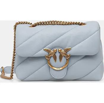 Kabelka Kožená kabelka Pinko 100039.A0F2 modrá 05X, vel. ONE SIZE