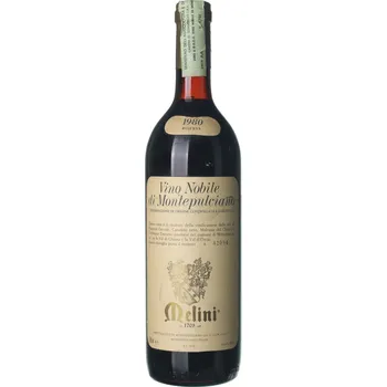 Víno Archivní víno 1980 Melini Vino Nobile di Montepulciano 0,75 l