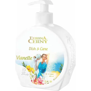 Mycí prostředek Eurona Prostředek na ruční mytí nádobí s aloe vera Vianelle 400 ml (Tvoří bohatou pěnu)