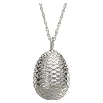 Šperk Noble Collection Stříbrný přívěsek Game of Thrones - Dračí vejce De Luxe