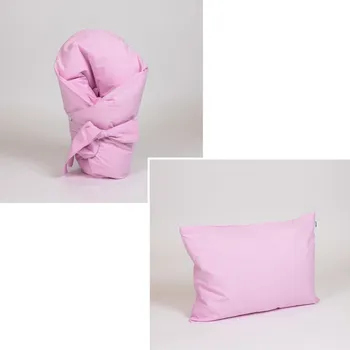 Zavinovačka Tulimese Péřová zavinovačka fialovo-růžová VELIKOST ZAVINOVAČKY: VELIKOST 100X100 CM, VARIANTY PROVEDENÍ: ZAPÍNÁNÍ NA KNOFLÍKY A MAŠLI + PODKLADNÍ POLŠTÁŘEK