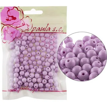 Dětské navlékací korálky Korálky 50g fialové