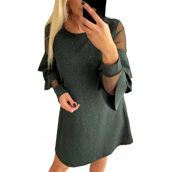 Dámské šaty Genesy šaty glamour midi velikost 52