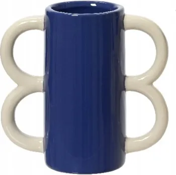 Květináč Modrý dolomitový Květináč Kaemingk 11 cm x 11 x 16,5 cm