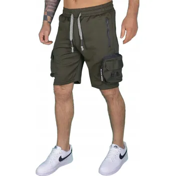 Pánské kraťasy J STYLE pánské kraťasy kapsáče ke kolenům HM-1257 velikost M