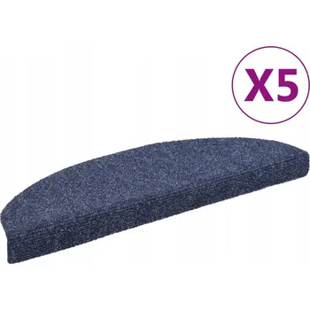 Nášlap na schod Nášlapy na schody - modré, 65x21x4 cm, jehličková tkanina