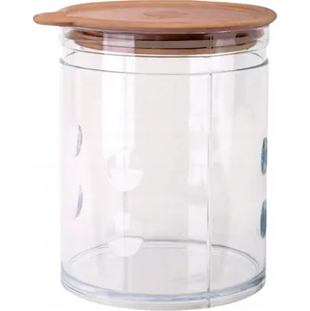 Dóza na potraviny Nádoby na sypké potraviny, rýži 0,75 l Juypal Bílá