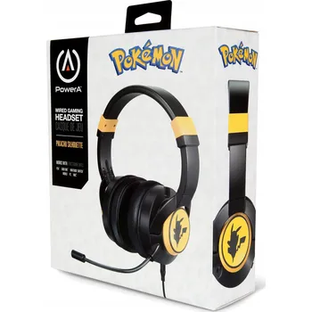 Sluchátka Sluchátka do uší PowerA Pokémon Pikachu Silhouette