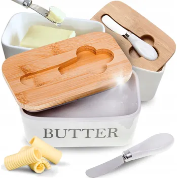 Máslenka Máslenka ZLARO keramická černá