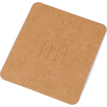 Papírová karta na brože 6,2x7,5 cm