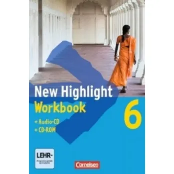 Cizí jazyk New Highlight - Allgemeine Ausgabe - Band 6: 10. Schuljahr: Workbook mit CD-ROM und Text-CD - Zur Vorbereitung auf Hauptschulabschlüsse – Roderick Cox,Frank Donoghue (DE)
