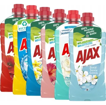 Univerzální čisticí prostředek Ajax Floral Fiesta Univerzální čisticí prostředek na podlahy Mix vůní 6x1L