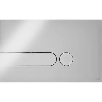 Splachovací tlačítko Splachovací tlačítko pro WC OLI iPlate stříbrné