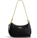 COACH Kabelka Teri Mini Crossbody Bag With Quilting Gold Black