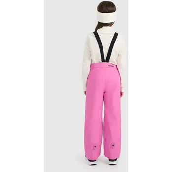 Snowboardové kalhoty Dívčí lyžařské kalhoty 4F FTRF0948 růžové 55S, velikost 152 cm