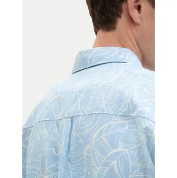 Tom Tailor Denim pánská košile ležérní s krátkým rukávem regular len velikost S