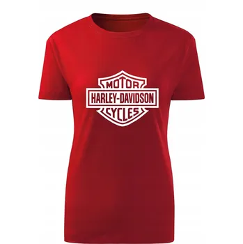 Dámské tričko Tričko dámské D662 STRAŻ HOBBY červené vel 3XL