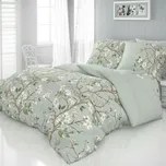 Kvalitex Saténové povlečení Jaro zelené, 140 x 200 cm, 70 x 90 cm 116726065