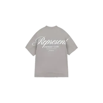 Pánské tričko Represent Owners Club Script T-Shirt Slate Velikost: M