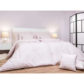 Povlečení DADKA VRACOV Povlečení bavlna Max pudrový 140x200, 70x90 cm II.jakost