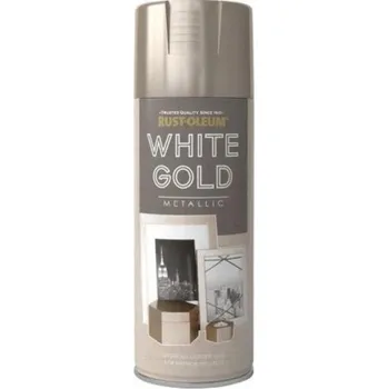 Barva ve spreji Ve spreji Barva Rust-Oleum White Gold 400 ml