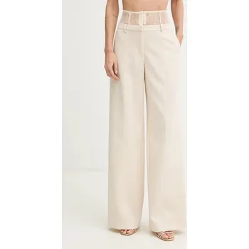 Dámské kalhoty Kalhoty Patrizia Pepe 8P0769.A6F5 béžová 01X, vel. 38