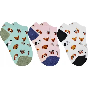 Pánské ponožky 27-30 Krátké Ponožky 3x ponožky bavlněné letní KOTNÍKOVÉ PONOŽKY PEJSCI Noviti