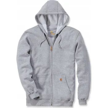 Pánská mikina Mikina s kapucí Carhartt Zip Hooded Sweatshirt - šedá melanž L