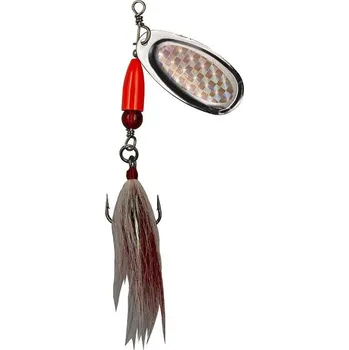 Umělá nástraha Rotační Třpytka Pezon&Michel Buck Pike 24gr Full Silver