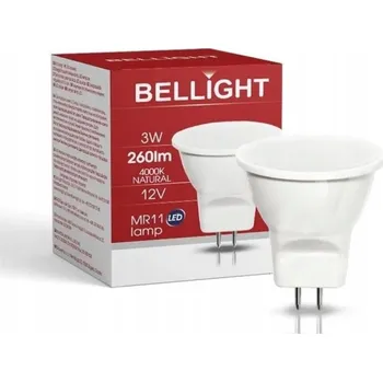 Žárovka LED žárovka MR11 35MM G4 12V 3W (ekvivalent 30W) 260lm Neutrální bílá