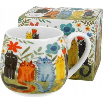 Hrnek Duo Kočičí svět, porcelán, 430 ml