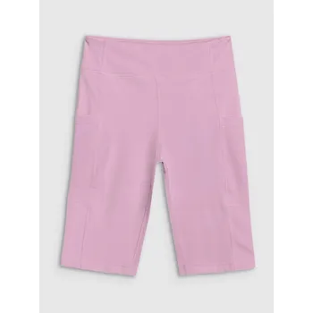 Dívčí kraťasy 4F krátké kraťasy ke kolenům polyester vícebarevné velikost 134