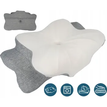 Polštář ORTOPEDICKÝ POLŠTÁŘ PRO SPANÍ NA BOKU, PROFILOVANÝ, Z PAMĚŤOVÉ PĚNY PRO NÁROČNÉ