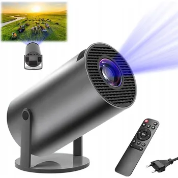 Projektor MINI PŘENOSNÝ PROJEKTOR ANDROID TV WiFi PROJEKTOR 4K BLUETOOTH OTOČNÝ