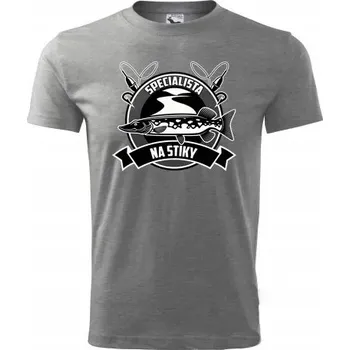 Pánské oblečení Pánské tričko s kulatý výstřihem STRIKER, velikost XL