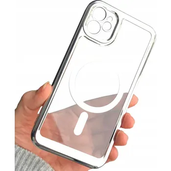 Pouzdro na mobilní telefon Zadní Kryt BBE CASE pro Apple iPhone 12 Silver