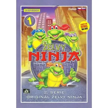 Želvy ninja 1 - VAPET 2.série - DVD, bazarové