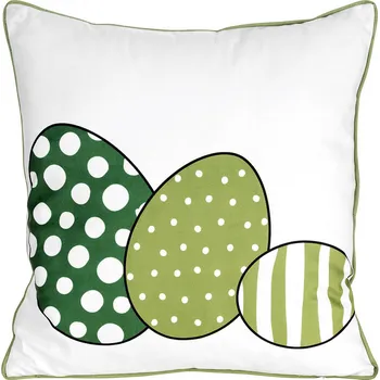 Polštář Velikonoční polštář EASTER EGGS 45x45 cm Mybesthome Varianta: Povlak na polštář s prošívanou výplní, 45x45 cm