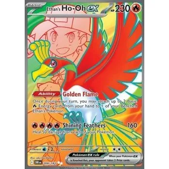Sběratelská karetní hra Ethan's Ho-Oh ex 209/182