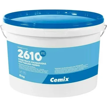 Cemix 2610 penetrace probarvená bílá 8kg
