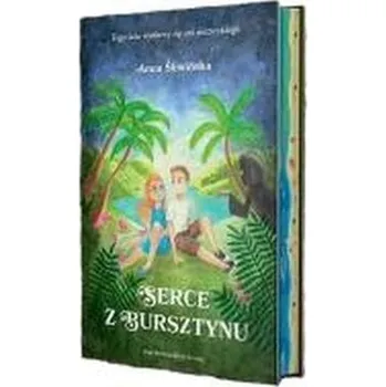 Serce z bursztynu (barwione brzegi) - Śliwińska Anna, Aldüz Anna
