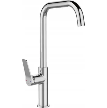 Vodovodní baterie Kuchyňská stojánková baterie Invena ALONIA stříbrná