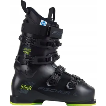 Sjezdové boty Lyžařské boty Fischer RC FUN 100 HV black yellow černé 275 (42,5)
