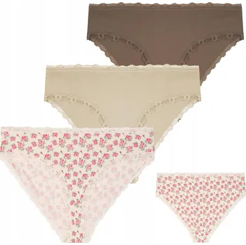 Dámské spodní prádlo 3x Bavlněné Kalhotky Dámské kalhotky MORAJ 3 PAK bavlna velikost XL