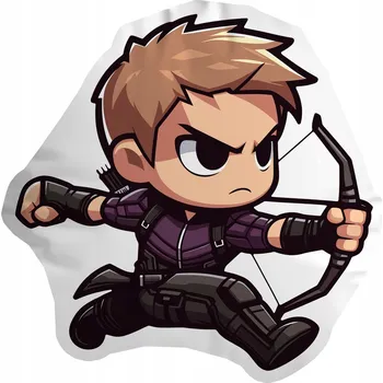 Polštář Filmový, herní, knižní, komiksový Polštář , Chibi, Marvel 35 Polštář 35 cm