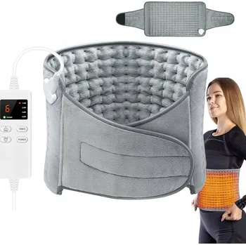 ELEKTRICKÝ VYHŘÍVACÍ PÁS NA ZÁDA termopodložka REGULACE TEPLOTY 75W
